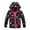 Black(lining:fleece), variant on MGEOY Girls Rain Jackets Lightweight Waterproof Hooded Raincoats Windbreakers