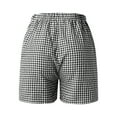 thumbnail image 5 of Women's Pants Fashion Shorts For Women Elastic Waist Shorts Summer Summer Casual Sports Hiking Shorts, 5 of 5