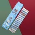 thumbnail image 4 of Grrvtrz Christmas Pencils Cute Pencils Box Of 6 with Eraser Pencils Christmas Gifts,Decoration Supplies,Home Decor, 4 of 5