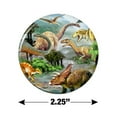 thumbnail image 3 of Dinosaur Jurassic Dinoscape Kitchen Refrigerator Locker Button Magnet, 3 of 6