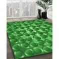 thumbnail image 3 of Ahgly Company Machine Washable Indoor Rectangle Transitional Green Area Rugs, 5' x 8', 3 of 7