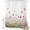 White Light Pink Light Yellow, variant on Shower Curtain Spring Wildflower Butterfly Shower Curtains for Bathroom Decor, Waterproof Polyester Shower Curtain Set with Hooks, Extra Long 72" x 84" Pink Flower Linen Texture