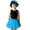 Blue, variant on Elegant Ballet Tutu Dress with Matching Hairband for Girls Delicate Soft Skirt for Party Performance Cat Tarot Shirt Male Mens Boots Half Cape Gothic Homecoming Dress Musician Fingerless