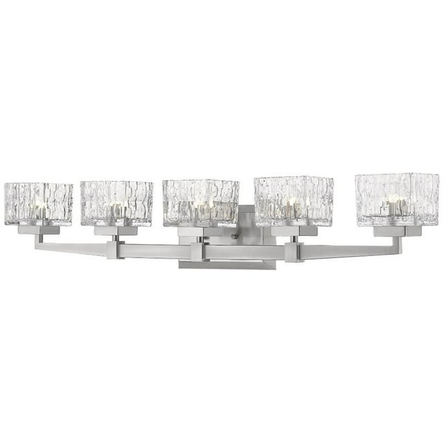 Z-Lite Rubicon 5 Vanité Légère en Nickel Brossé