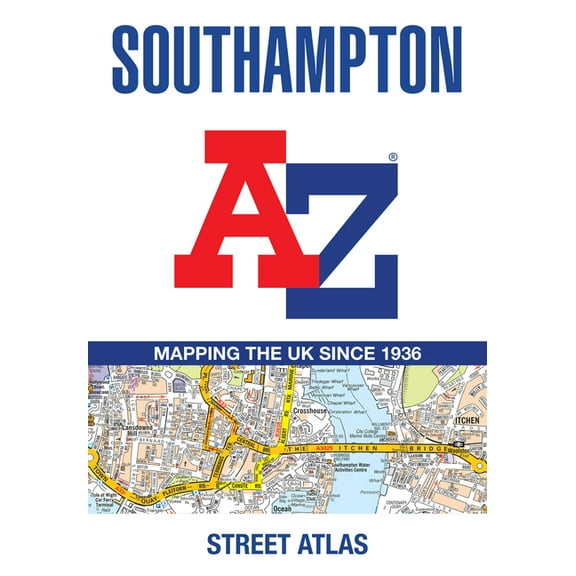 Southampton A-Z Street Atlas, (Paperback)