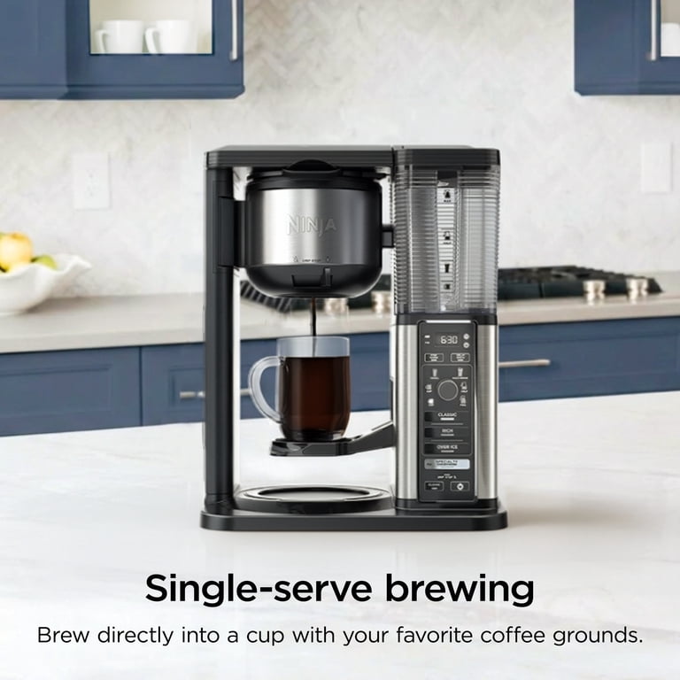 [定価6万円] Ninja CM401 スペシャリティコーヒーメーカー Ninja Specialty Coffee Maker, 50 Oz. Glass Carafe, 10 Cups, Milk