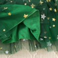 thumbnail image 5 of yocbz Girls Christmas Dress Flower Girls Long Sleeve Tulle Vintage Lace Wedding Party Long Dress Princess Communion Pageant Maxi Gown Green,Size for 2-3 Years, 5 of 8