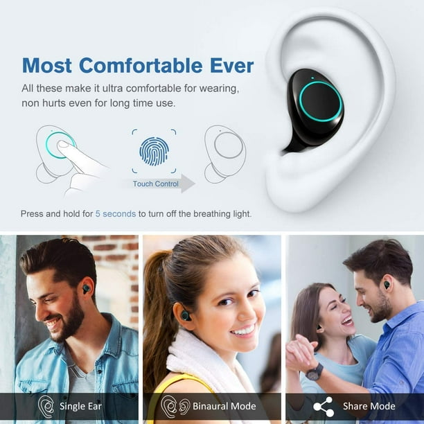 Wireless Earbuds Newmsnr X12 Second Generation Upgrade Bluetooth