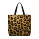 thumbnail image 1 of Easygdp Golden Leopard Glitter Bolsa Tote para Mujer, Bolso de Hombro para Trabajo, Playa, Viajes, Compras y Supermercado, 1 of 7