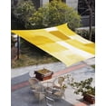 thumbnail image 3 of Sun Shade Sail 8'x10' Yellow Paint Rectangle Sun Shade Sails Canopy Waterproof Gradient Graffiti Modern Abstract Outdoor Sunshades Sand UV Block Cover Shades Cloth for Patio Backyard Garden Deck, 3 of 9