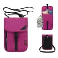 thumbnail image 3 of Cartera antirrobo multifunción Rfid, funda oculta para cuello de viaje, funda para pasaporte, tarjetero, tarjetero de identificación para hombres y mujeres, viaje, 3 of 5