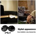 thumbnail image 4 of Guitar Tuning Key Button, Folk Guitar Tuning Peg Handle Stable 6Pcs Robust Fashionable  for Replacement Black,Gold, 4 of 7