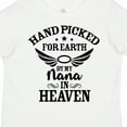 thumbnail image 4 of Inktastic Handpicked for Earth by My Nana in Heaven with Angel Wings Boys or Girls Toddler T-Shirt, 4 of 5