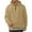 Khaki, variant on XIAONU Mens Sweatshirts Long Sleeved Half Zip Pullover Hoodless Top Casual Solid Color Loose Pullover Sweatshirt