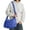 Dark Blue, variant on Quilted Puffer Tote Bag for Women Large Crossbody Bag Lightweight Nylon Puffy Quilted Carryall Hobo Puff Shoulder Bag