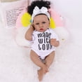 thumbnail image 1 of Muñeca Reborn MAIHAO, negra, afroamericana, 56 cm, Jessica, 1 of 6