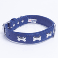 thumbnail image 3 of Os ROTTERDAM en Cuir pour Collier de Chien à une Rangée d'Os, 3 of 4