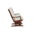 thumbnail image 5 of AFG Baby Furniture Glider Rocking Chairs Kids Modern Comfort Hardwood with Ottoman, Espresso/Beige, 5 of 16