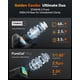 thumbnail image 4 of Dash Cam WOLFBOX G900 Tripro Bumper 4K+2,5K+1080P con GPS de 256 GB, 4 of 8