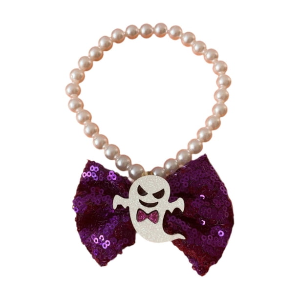 Collar para gato, collar ajustable para perros pequeños y medianos, gatitos y conejos violeta S