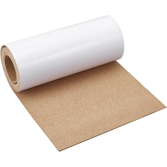 94x11.8 inch Cork Board Roll 1/8 inch Thick Self Adhesive Corkboards Cork Tiles Pin Board Bulletin Board Wall Bulletin Boards for Wall for Home Office School Display Boards Decor