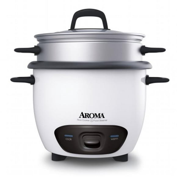 Aroma ARC7431NG 6 Cup Rice Cooker & Food Steamer