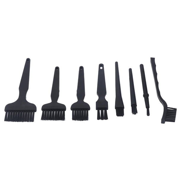 Kit de cepillos de limpieza para teclado de computadora, 8 cepillos no estáticos, cepillos de limpieza no estáticos, cepillos no estáticos para electrónica, elegantes y modernos