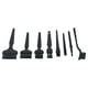 thumbnail image 1 of Kit de cepillos de limpieza para teclado de computadora, 8 cepillos no estáticos, cepillos de limpieza no estáticos, cepillos no estáticos para electrónica, elegantes y modernos, 1 of 14