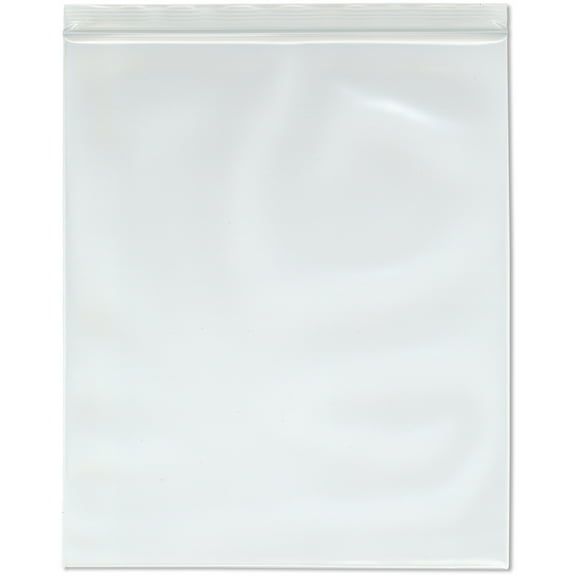 Plymor 10" x 12" (Pack of 100), 8 Mil Extra Thick Heavy Duty Zipper Reclosable Plastic Bags