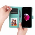 thumbnail image 2 of Funda tipo cartera GANGXUN para iPhone SE 2020 , diseño girasol, cuero PU, soporte, cierre magnético, tarjetero, 2 of 5