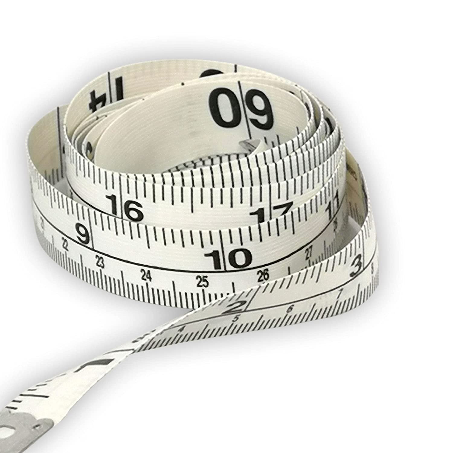 Soft Tape Measure Double Scale Body Sewing Flexible Ruler for Weight Loss