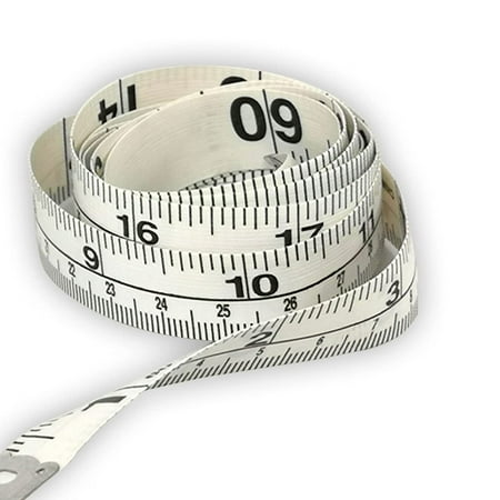 Soft Tape Measure Double Scale Body Sewing Flexible Ruler For Weight 