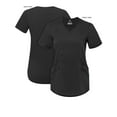 thumbnail image 5 of Adar Pro Scrubs For Women - Modern V-Neck Scrub Top - P7002 - Black - XS, 5 of 7