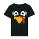 thumbnail image 4 of ICHUANYI Clearance Women's Vintage Thanksgiving Day Printing Pattern Casual Short Sleeve Tops Blouse(Black, M) ICHUANYI WER2023081501698, 4 of 7
