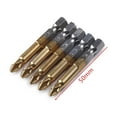thumbnail image 3 of Clearance! Fdelink Mini Screwdriver 10Pcs 1/4 Hex Shank Magnetic Non-slip PH2 Phillips Cross Head Screwdriver Bit, 3 of 9