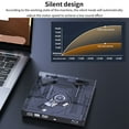 thumbnail image 4 of USB 3.0 Type-C External DVD Drive CD Player CD DVD RW Optical Drive DVD Burner DVD Writer ,Plug and Play, 4 of 6