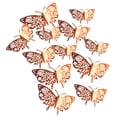 thumbnail image 2 of 12PCS 3D Butterfly Wall Decals, Butterfly Decorations Decals Stickers Wall Girl Kids Bedroom for Home Living Room Nursey Room Party Decor perfecl Pegatinas de pared, 2 of 8