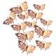 thumbnail image 2 of de decoración de pared de mariposas en 3D, 12 piezas, 3 tamaños, decoración de tartas de mariposas, calcomanías de pared de mariposas para BLESIY Pegatinas de pared, 2 of 8