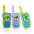 thumbnail image 2 of Walkie Talkies OBUBY de 3 a 12 años para niños con un alcance de 3 km, paquete de 3, 2 of 7
