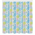 thumbnail image 3 of Ambesonne Pastel Shower Curtain, Abstract Spring Daisies, 69"Wx84"L, Multicolor, 3 of 3