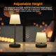 thumbnail image 5 of Lámpara de escritorio LED extensible Lámpara de mesa regulable Lámpara de noche para dormitorio, 5 of 7