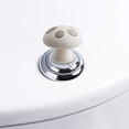 thumbnail image 7 of Toilet Flush Button Extended Press Rod Mushroom Shaped Bathroom Toilet Tank Lever Handle Replacement Soft Silicone Press Kit Easy Install Adhesive （Gray）, 7 of 7