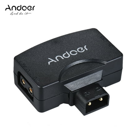 Andoer D-Tap to 5V USB Adapter Connector for V-Mount Camcorder Camera Battery for BMCC for iPhone 7/6/6plus for Samsung Huawei iOS Android Smartphone (Best Android Battery Monitor)