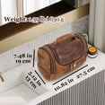 thumbnail image 4 of Contact's Cosmetics Bag, Travel Storage Bag for Men and Women,Travel Toiletry Bag, Coffee, 4 of 7