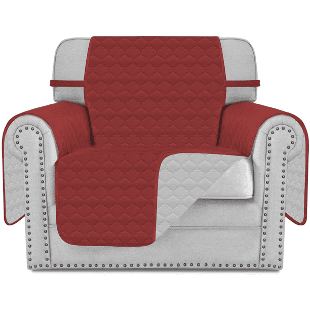 Couch Cover For Chair, Reversible Quilted Washable Slipcover, Durable