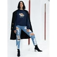 thumbnail image 2 of Cute Saturn Design Sweatshirt Women -Image by Shutterstock, Female Small, 2 of 4