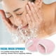 thumbnail image 2 of 4 esponjas de lavado facial, esponjas faciales para limpieza diaria, exfoliante facial, esponjas faciales, lavado de cara, dedos, guantes, removedor de maquillaje reutilizable, rosa, 2 of 7