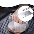 thumbnail image 1 of Herramienta para aplanar pasteles de acero inoxidable, fácil de usar, práctica, resistente y profesional, herramienta multiusos para prensar turrones. Grande, 1 of 8