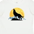 thumbnail image 4 of Inktastic Wolf Wilderness Mountains Moon Boys or Girls Baby T-Shirt, 4 of 5