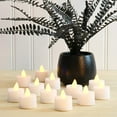 thumbnail image 6 of LumaBase Battery Operated Tea Light Candles - Set of 12 (Blue), 6 of 11